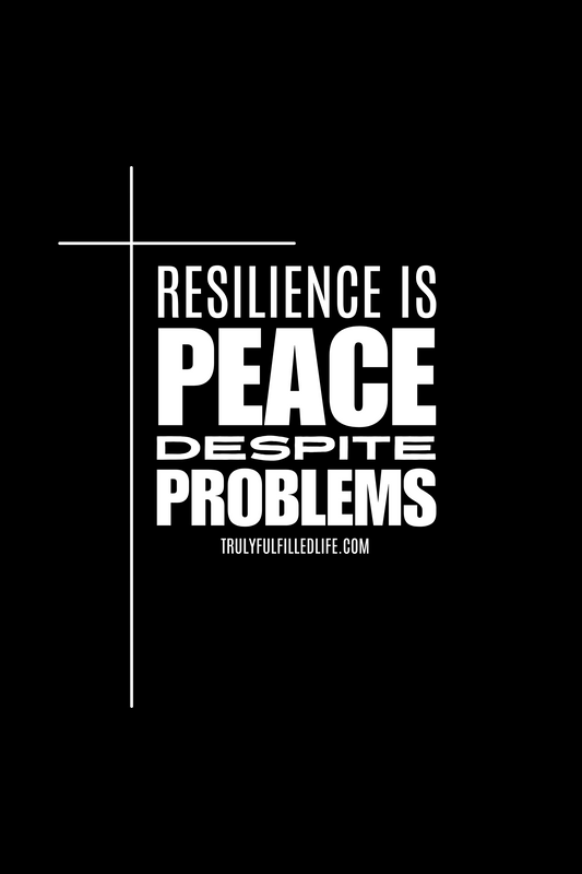 Resilience is Peace despite Problems