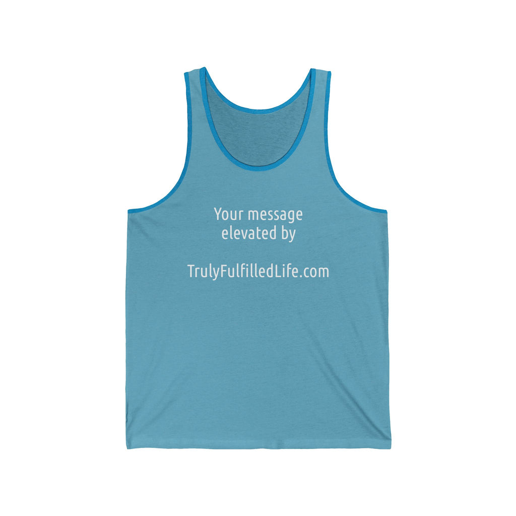 Custom Unisex Tank Top for Adults