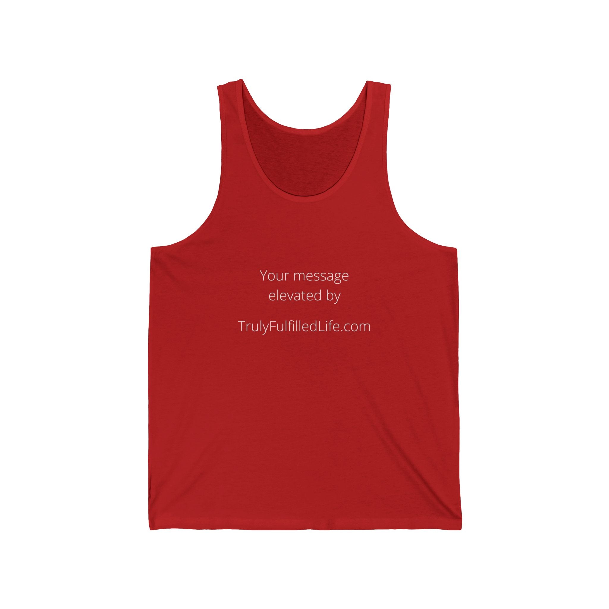 Custom Unisex Tank Top