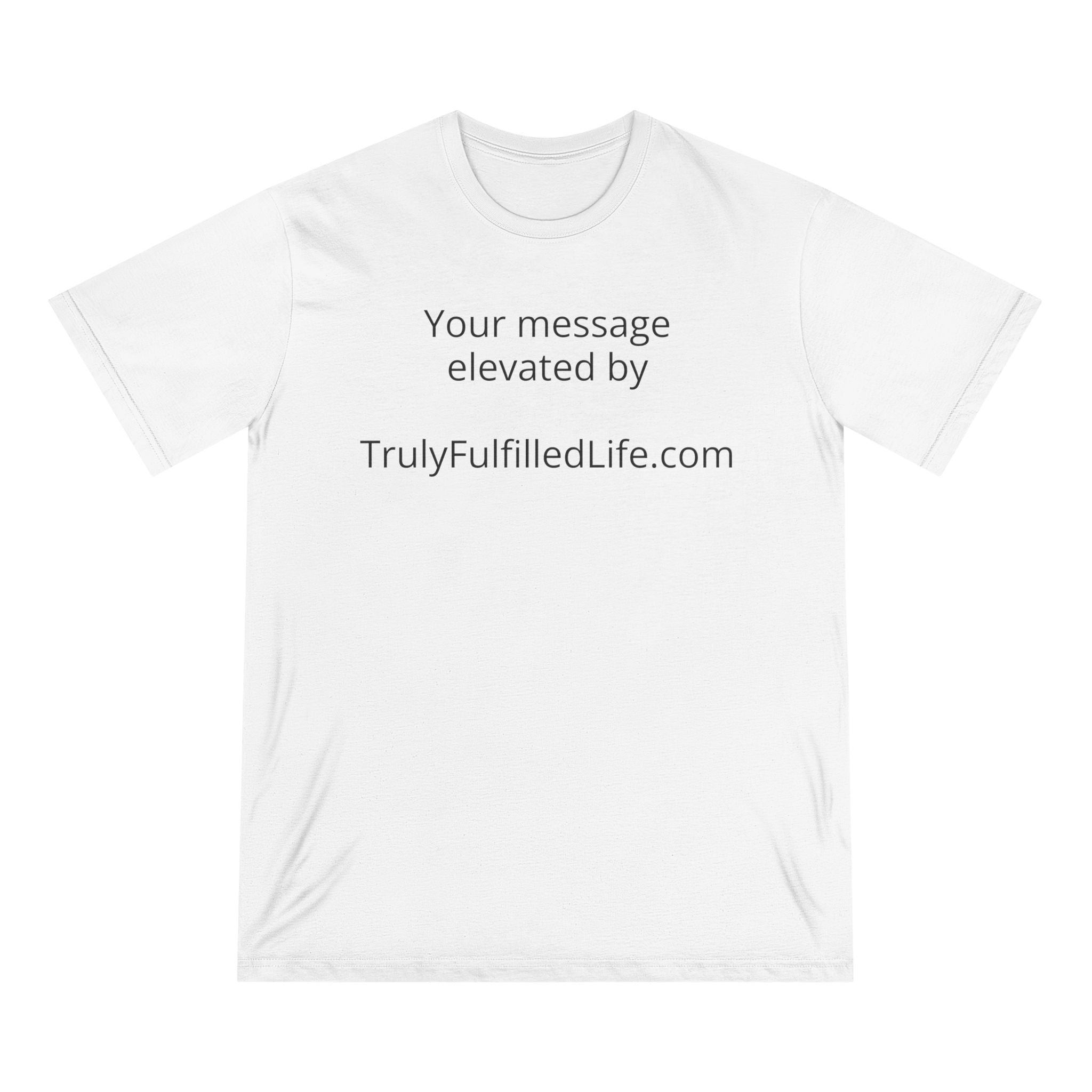Custom Unisex T-Shirt for Adults (Organic)